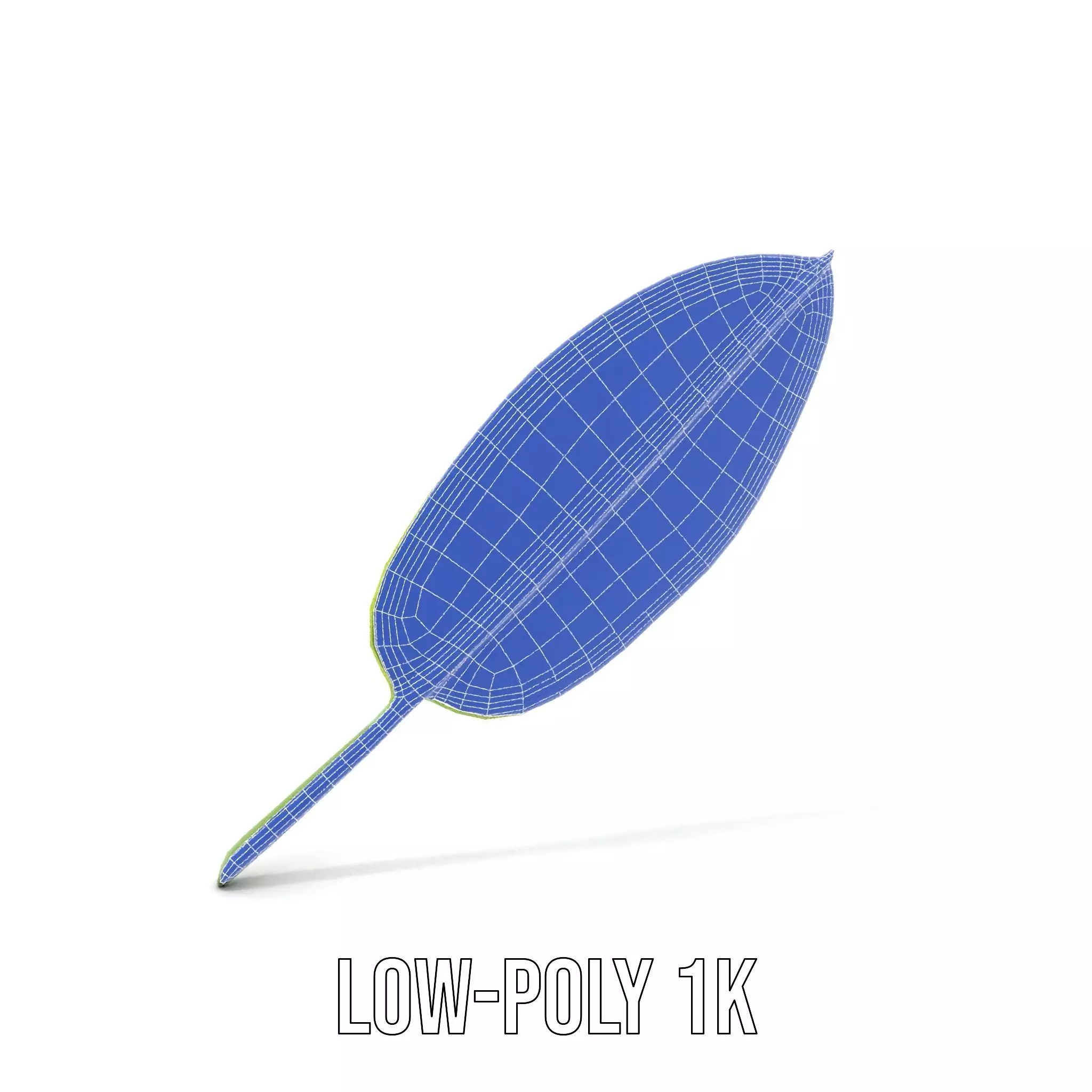 Tropical Leaf Gradient model pack Low-poly 3D model_19