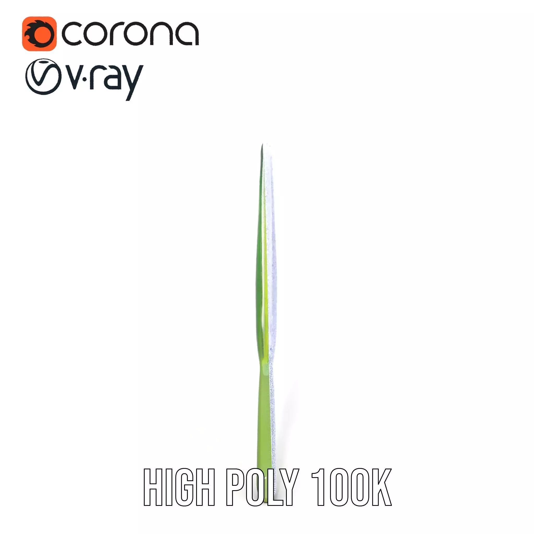 Tropical Leaf Gradient model pack Low-poly 3D model_33