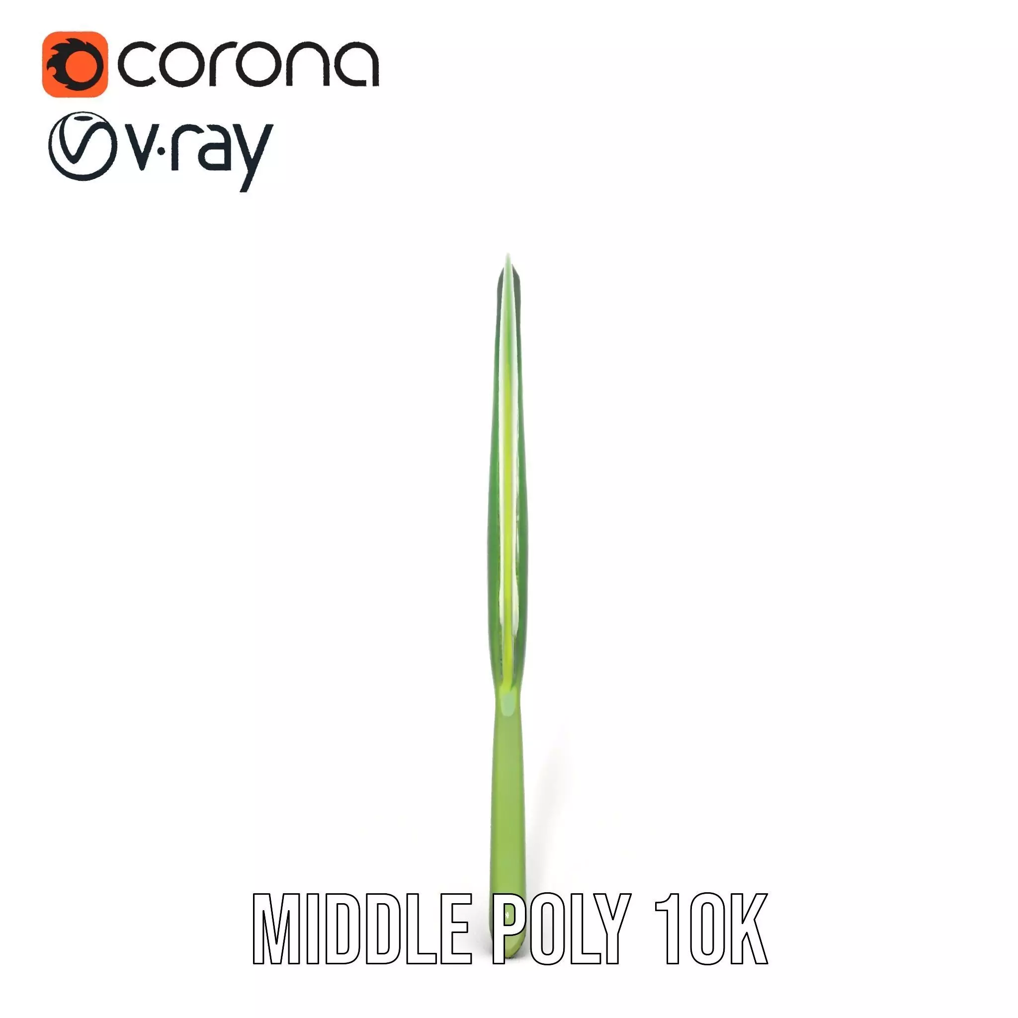 Tropical Leaf Gradient model pack Low-poly 3D model_13