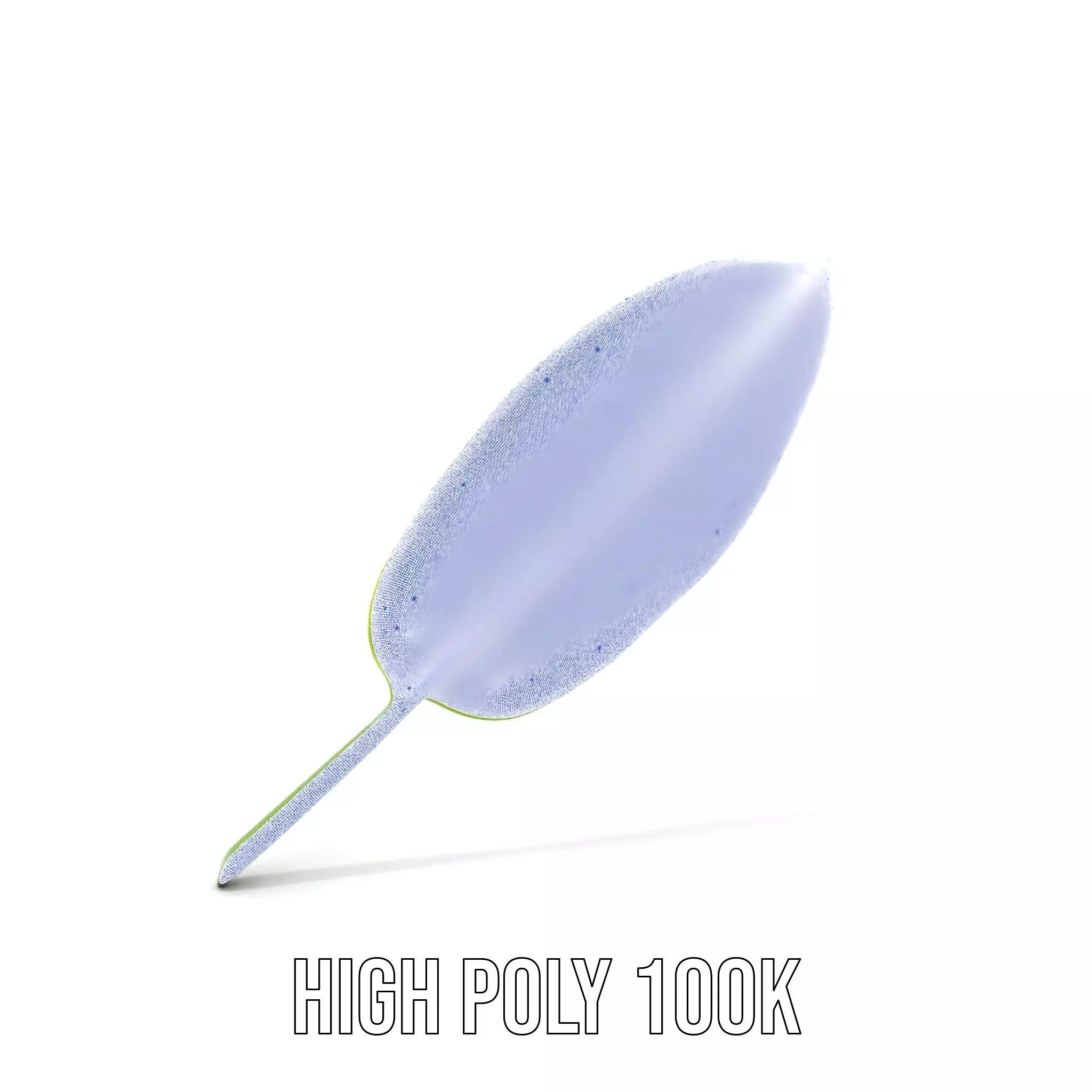 Tropical Leaf Gradient model pack Low-poly 3D model_4