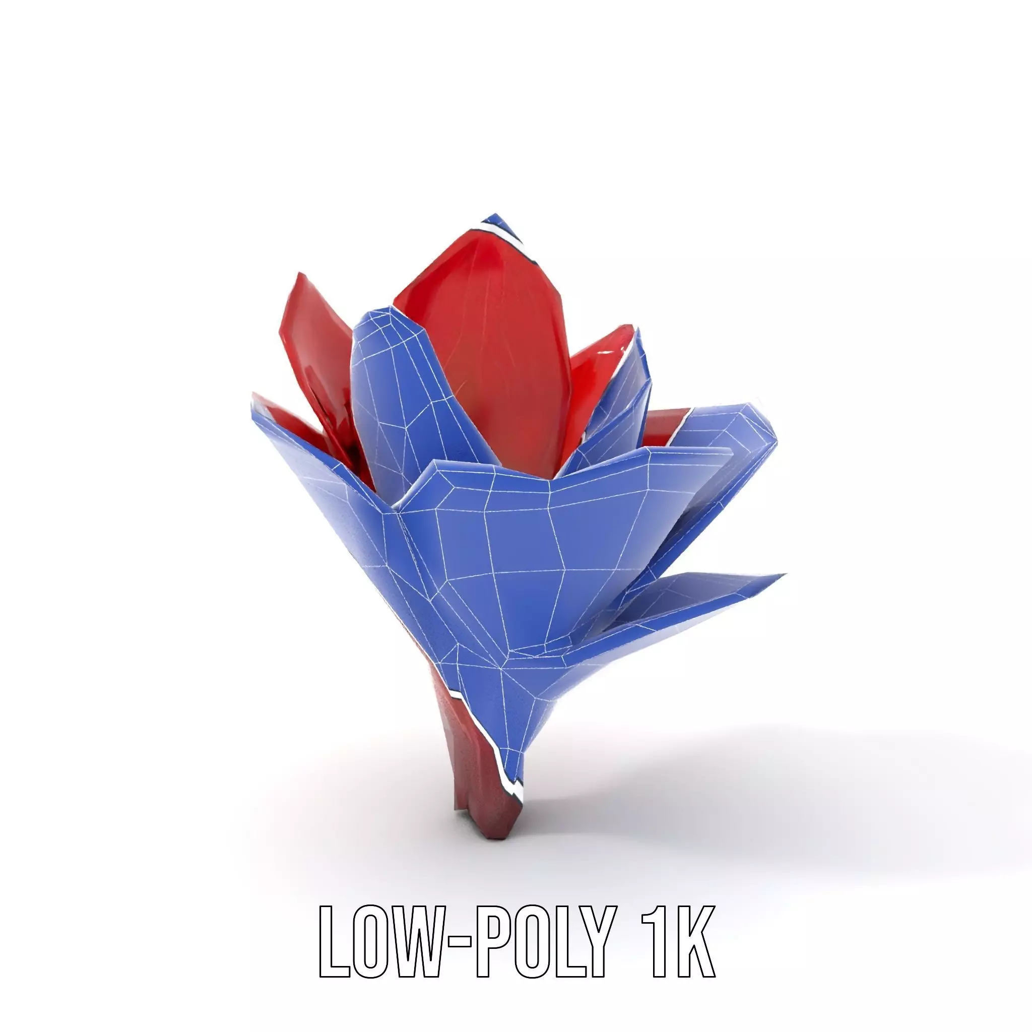 Radiant Lotus Flower model pack Low-poly 3D model_9