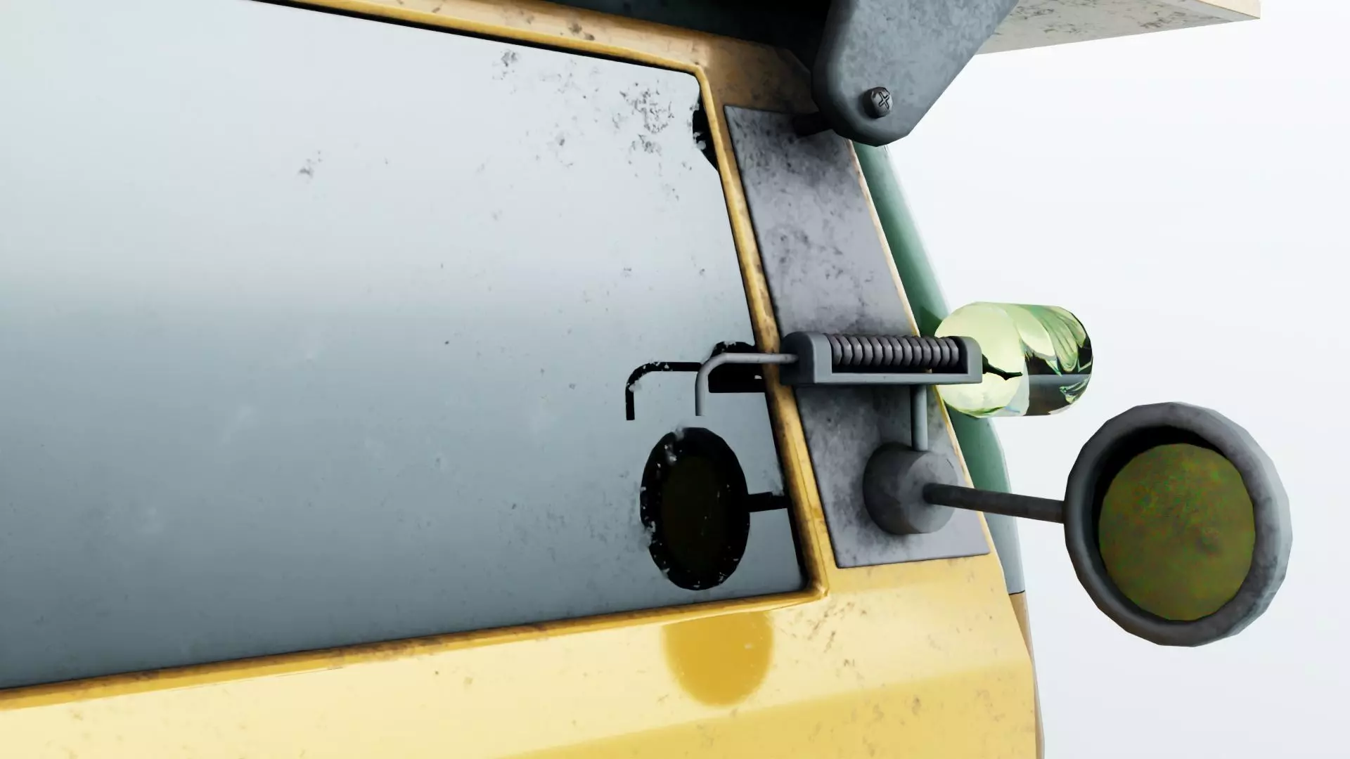 Turtle Van Stylized Cartoon Vehicle 3D Model Low-poly 3D model_40