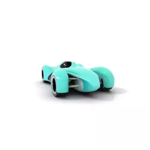 Aqua Racer Speedster model pack Low-poly 3D model