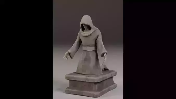 Robed Statue