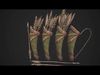 Arrow Quiver Medieval Weapons Bow Crossbow Ammunition  Low-poly 3D model_1