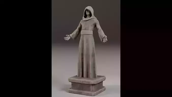 Robed Statue