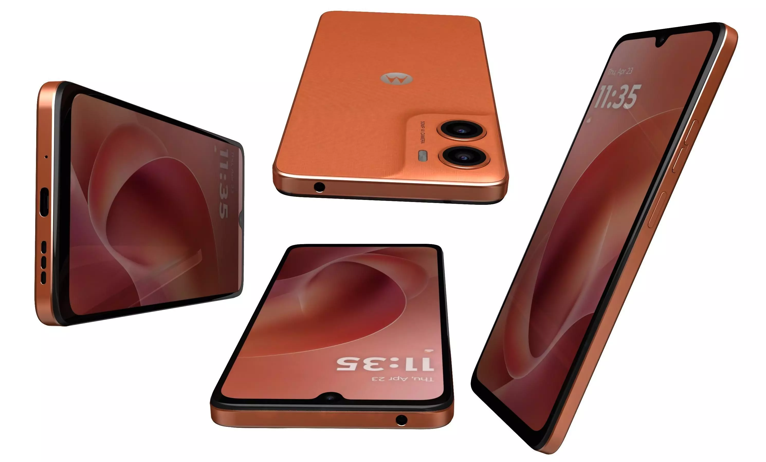 Motorola Moto G06 Pantone 3D model_9