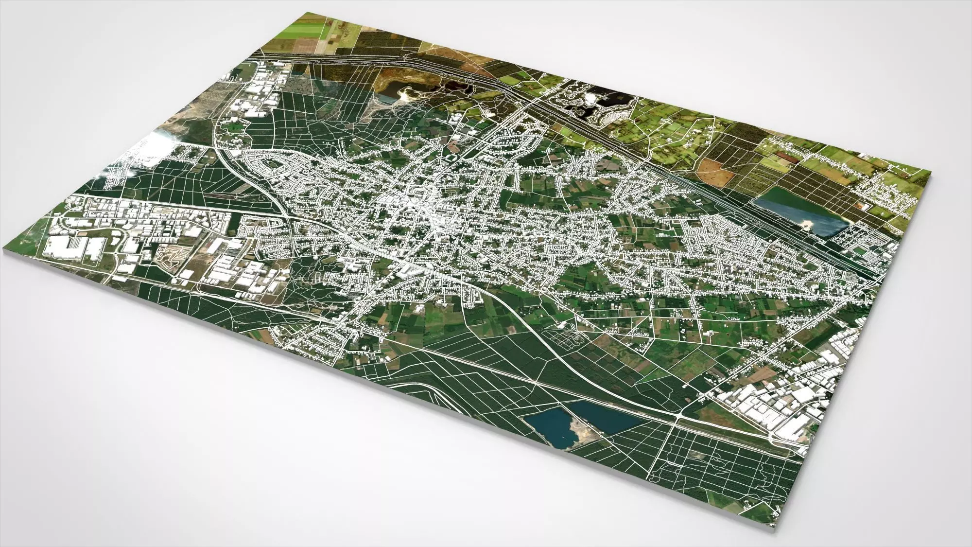 Cityscape Lommel Belgium 3D model_8