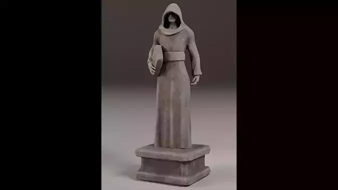 Robed Statue