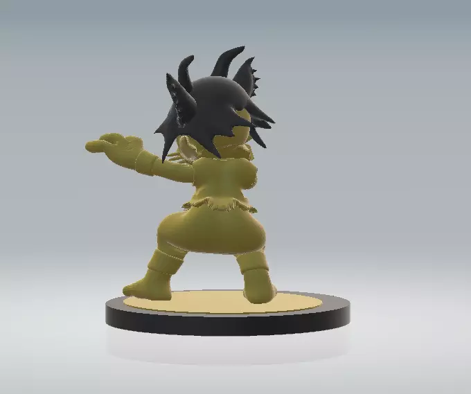 Son Goku toy 3d printable model 3D print model_1