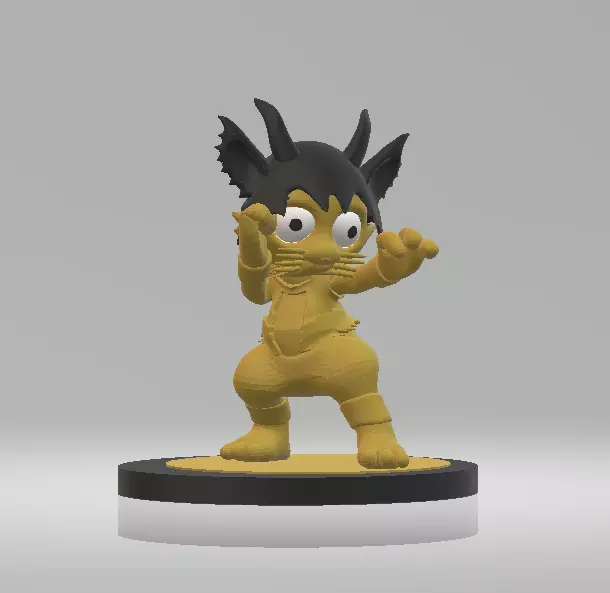 Son Goku toy 3d printable model 3D print model_0