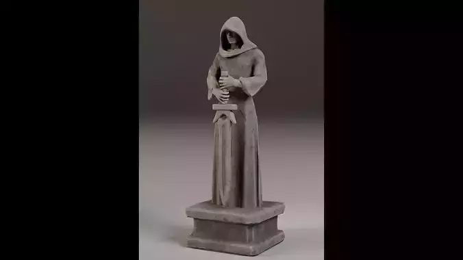 Robed Statue