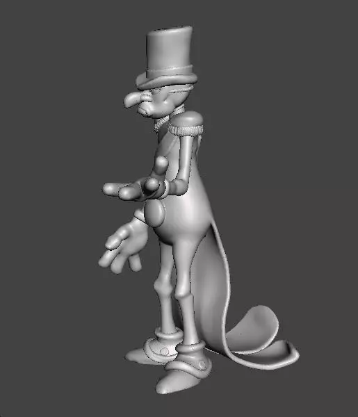 WIZARDS MR PRESIDENT MINIATURE MODEL FANTASY GAMES RPG DND 3D print model_4