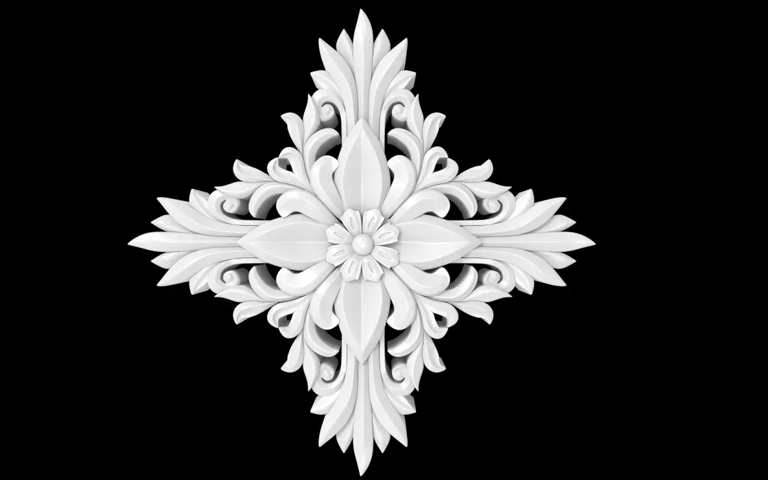 200 architectural ornament KITBASH  3D model_1