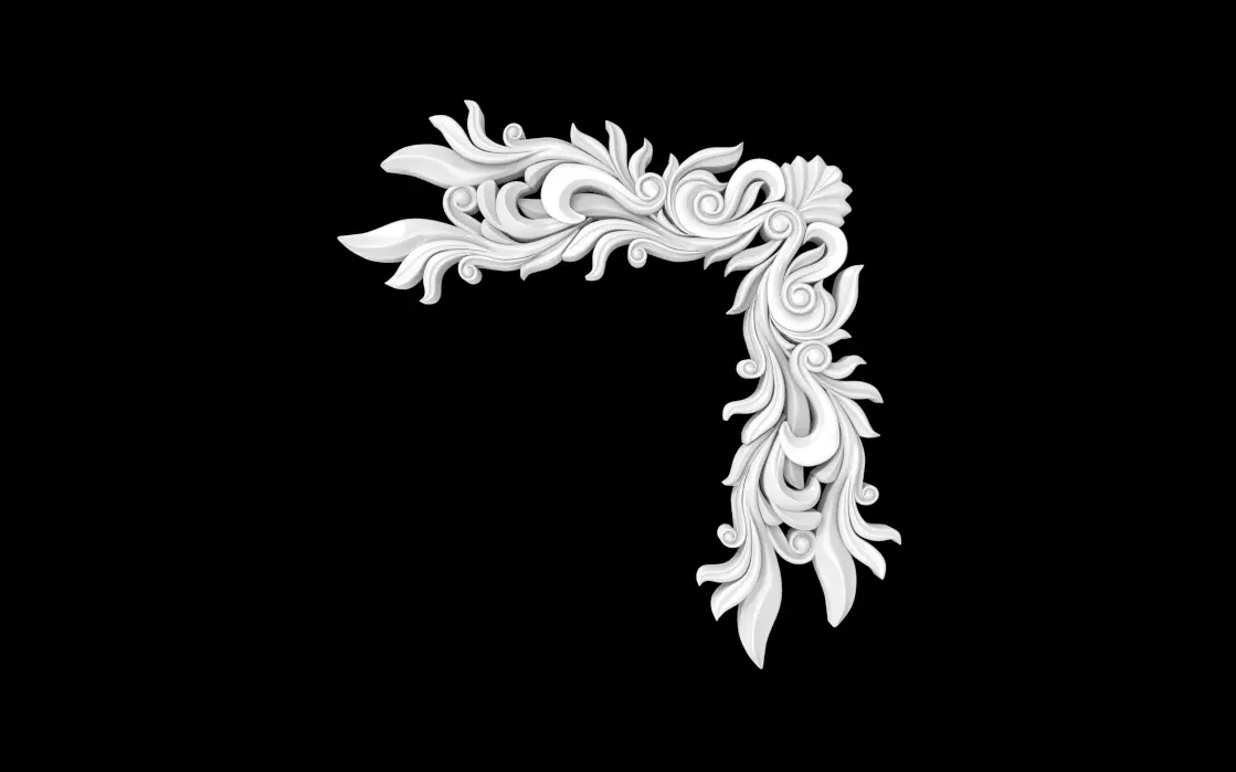 200 architectural ornament KITBASH  3D model_10