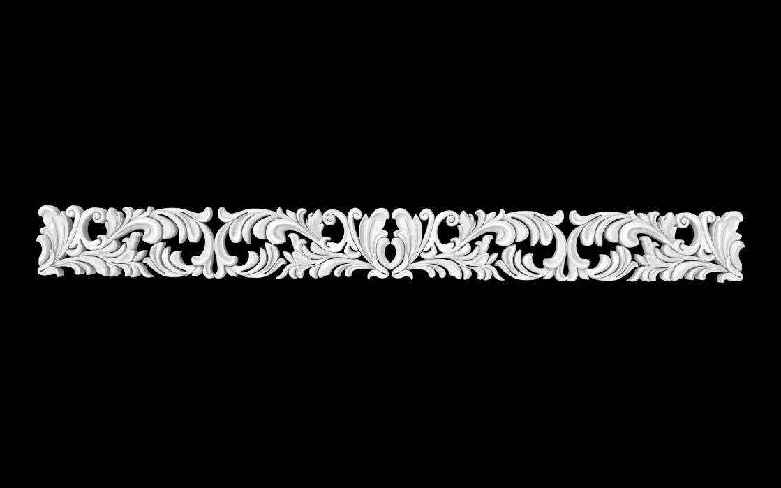 200 architectural ornament KITBASH  3D model_11