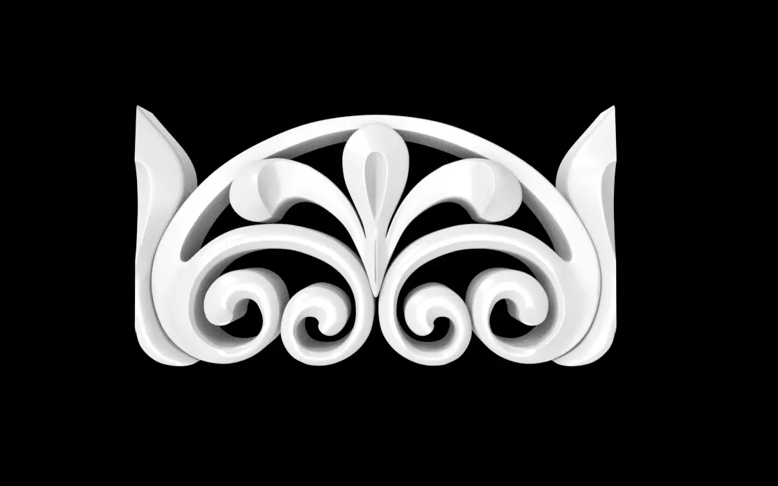 200 architectural ornament KITBASH  3D model_2