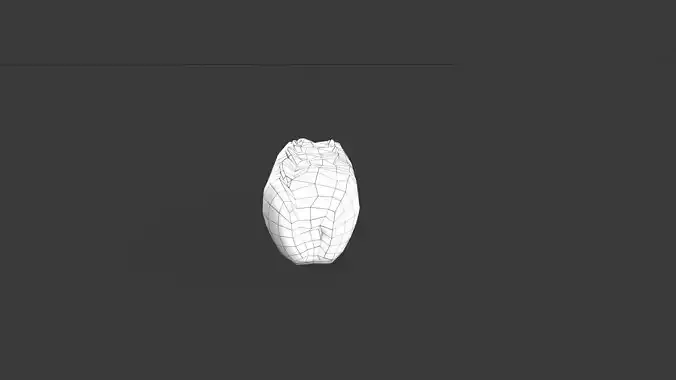 Hot Dog Low-poly 3D model 7