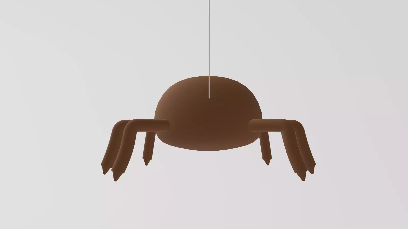 Stylized Low-Poly Spider Low-poly 3D model_14