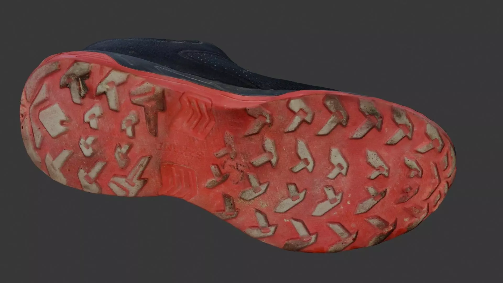 Shoes 3D Scan Low-poly 3D model_5