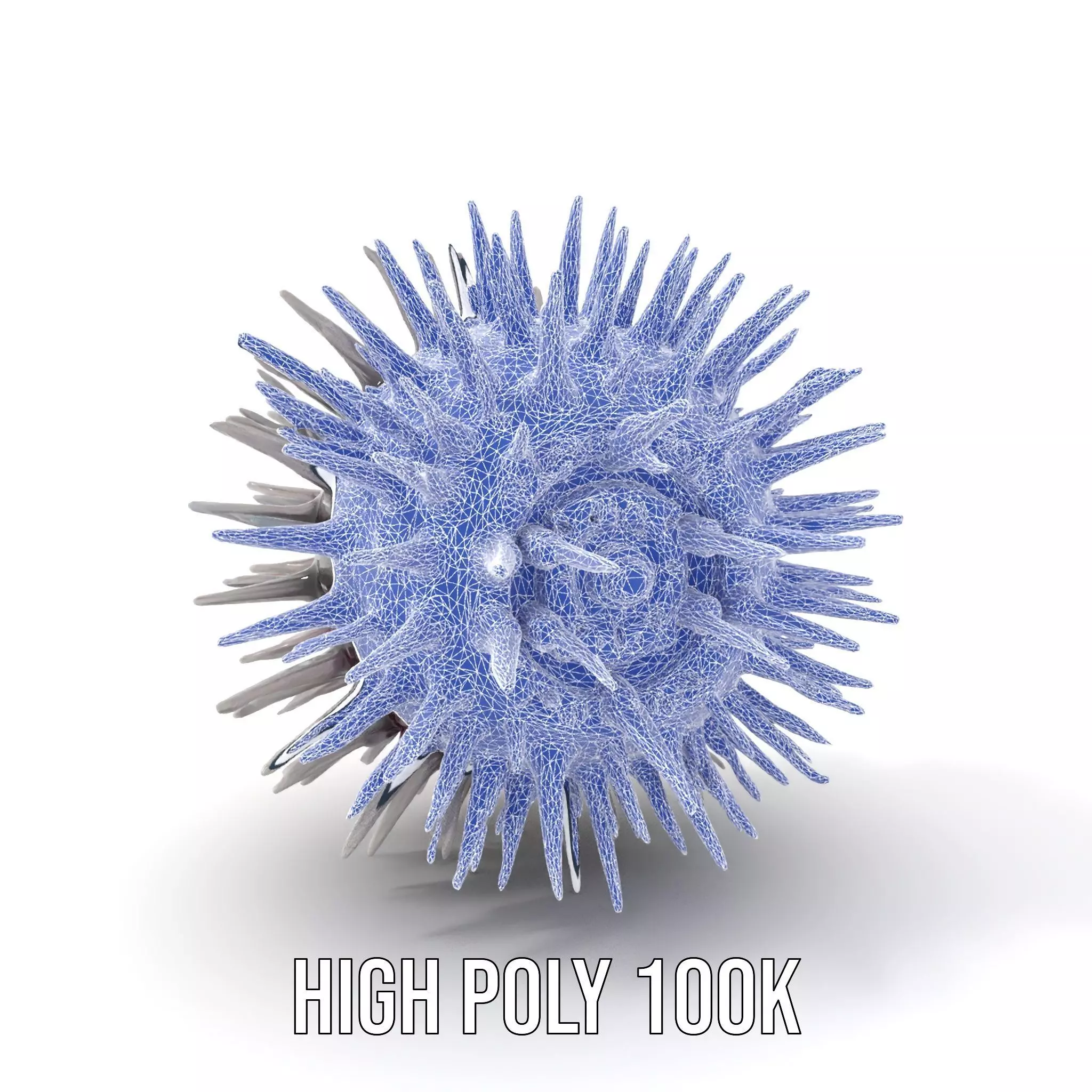 Spiky Red Orb model pack Low-poly 3D model_9