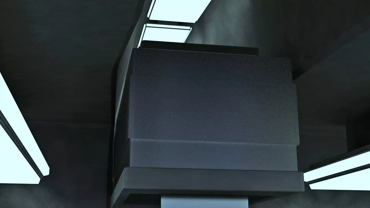 Futuristic Track Drive Battle Tank 3D model_19