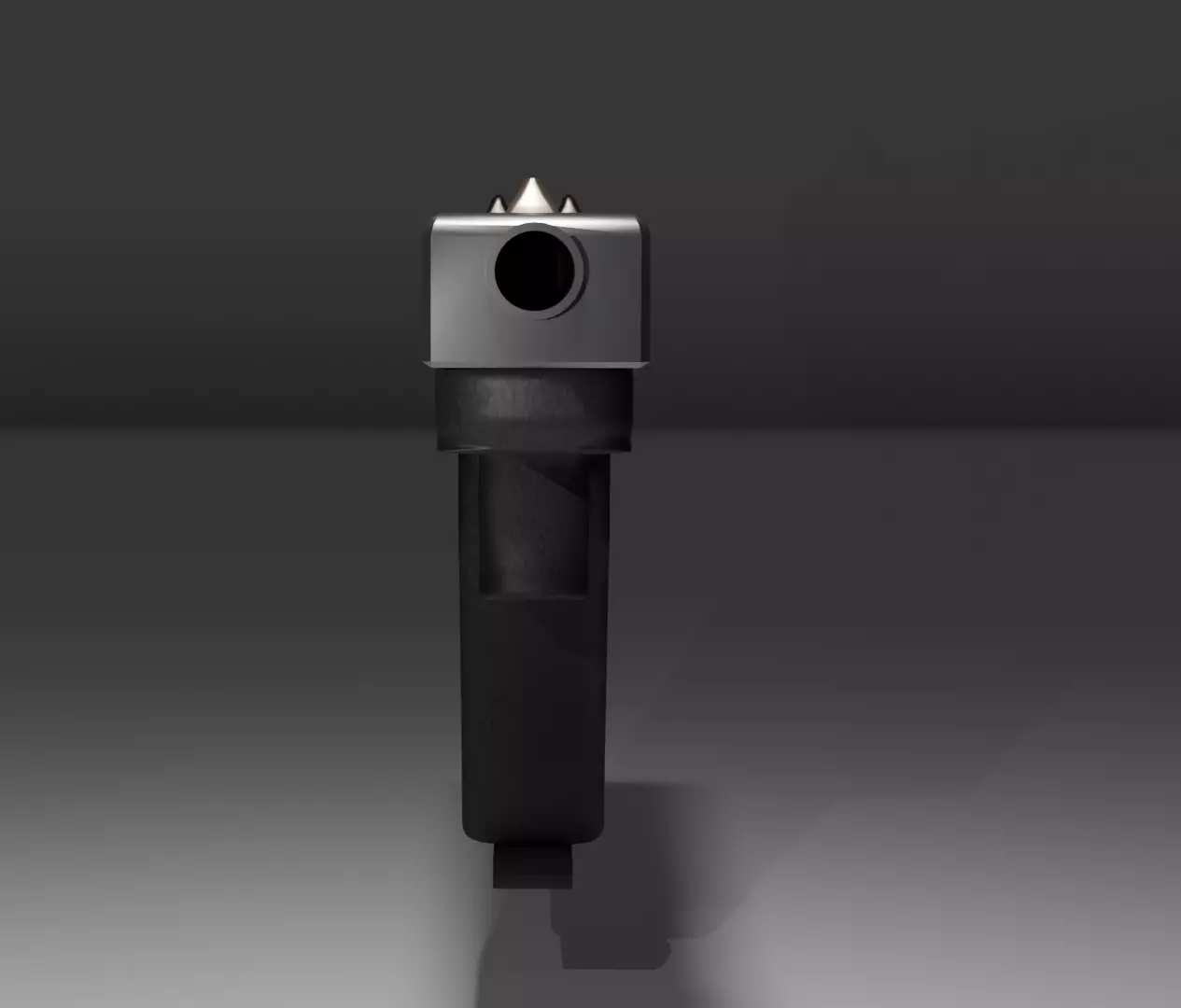 Glock 17 Pistol low poly cheap Low-poly 3D model_2