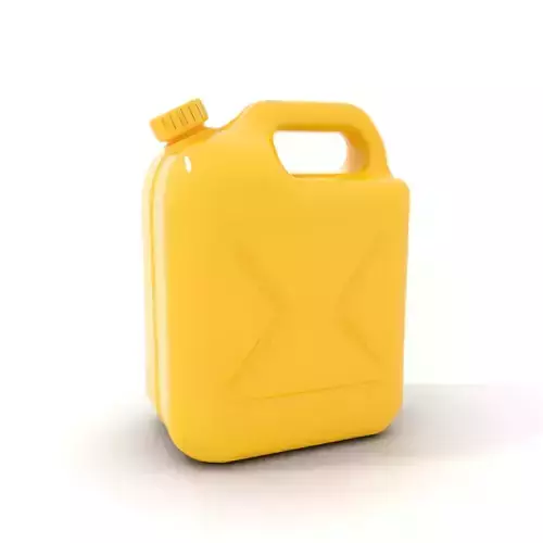 Yellow Fuel Canister model pack