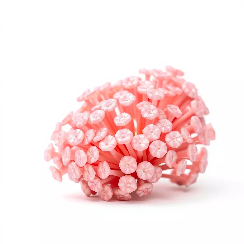 Soft Pink Floral model pack Low-poly 3D model_2