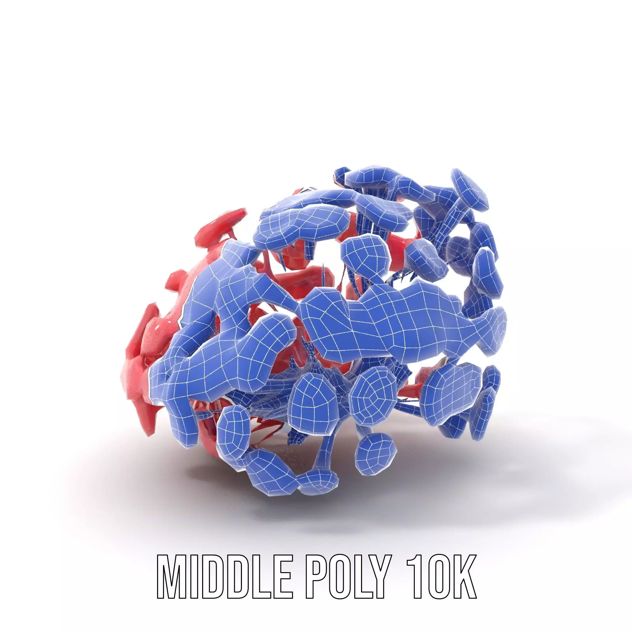 Soft Pink Floral model pack Low-poly 3D model_18