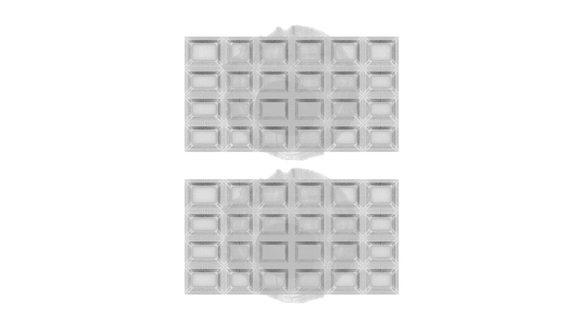 Fried Egg On Waffles 3D model_32