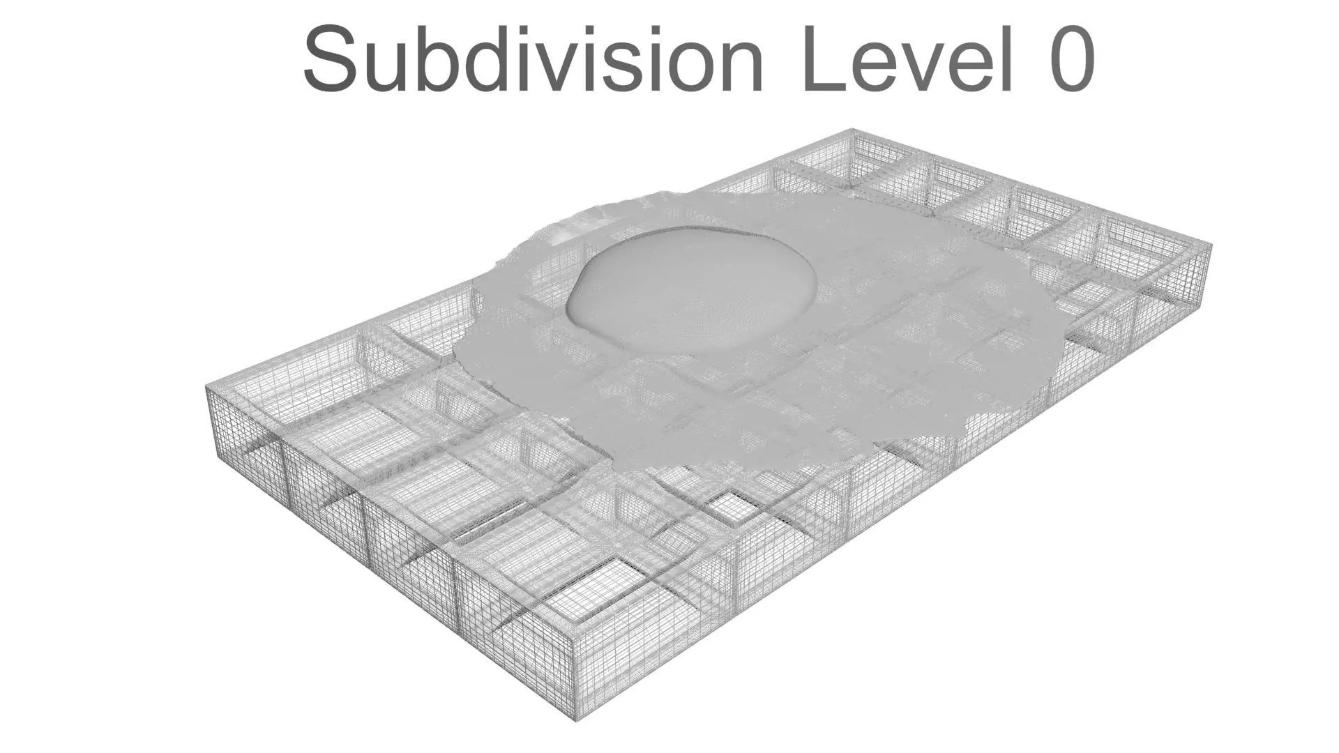 Fried Egg On Waffles 3D model_36
