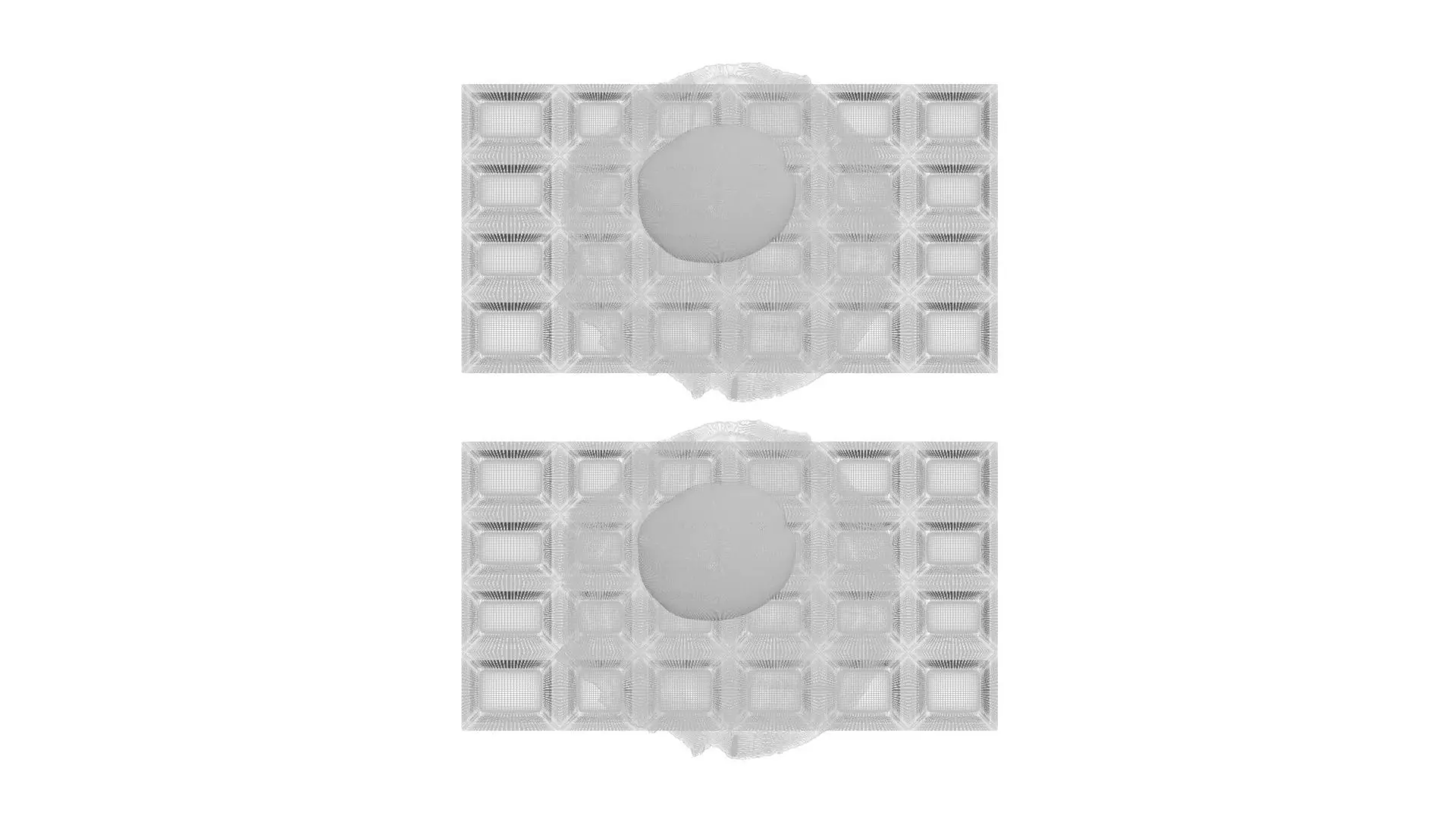 Fried Egg On Waffles 3D model_29