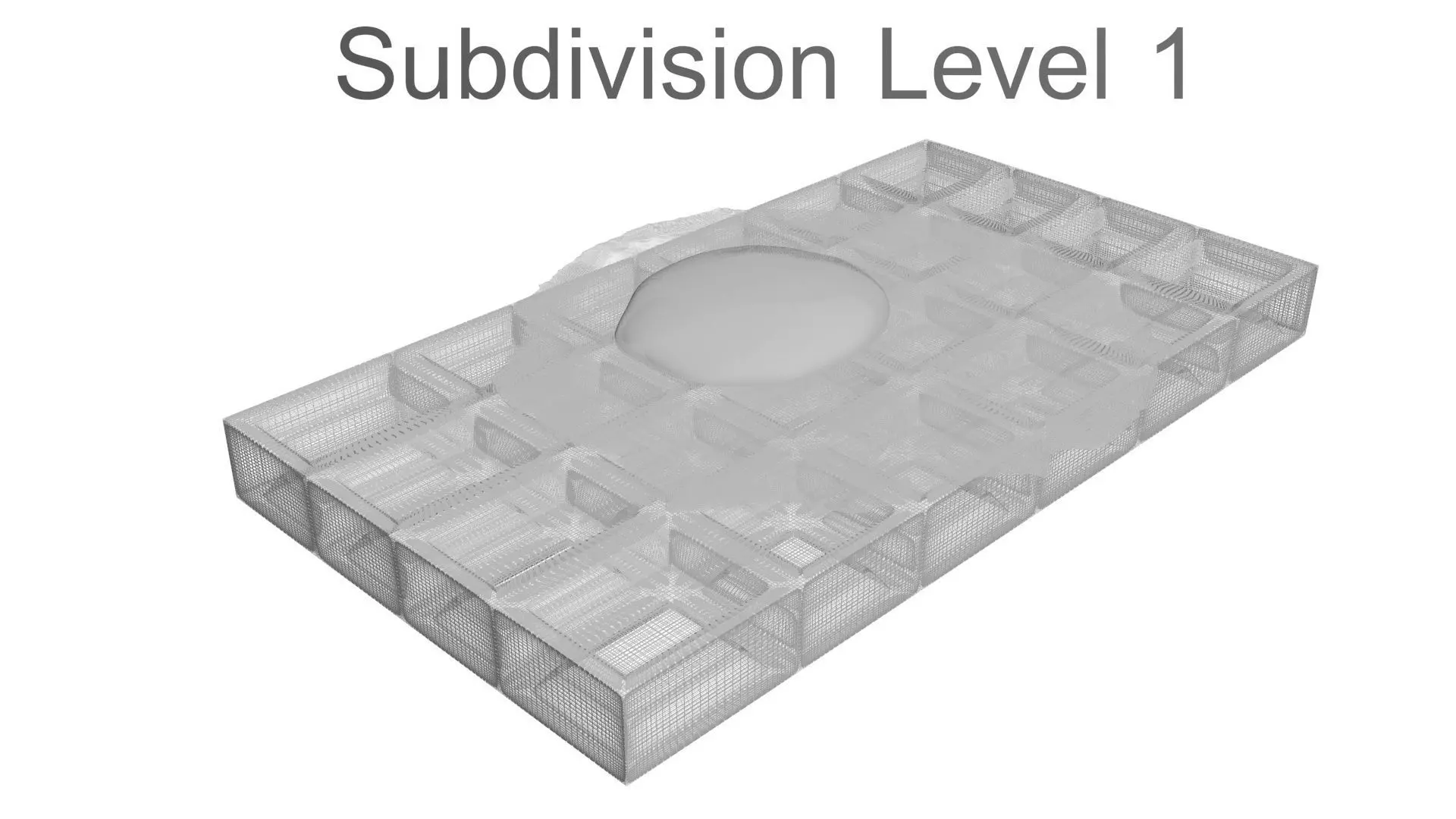 Fried Egg On Waffles 3D model_35