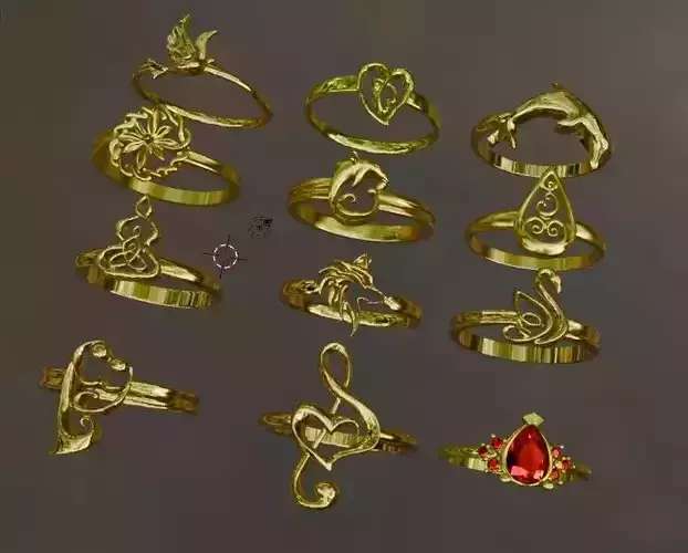 Ring Pack 12 Models Under 4g Matrix9 Cycles