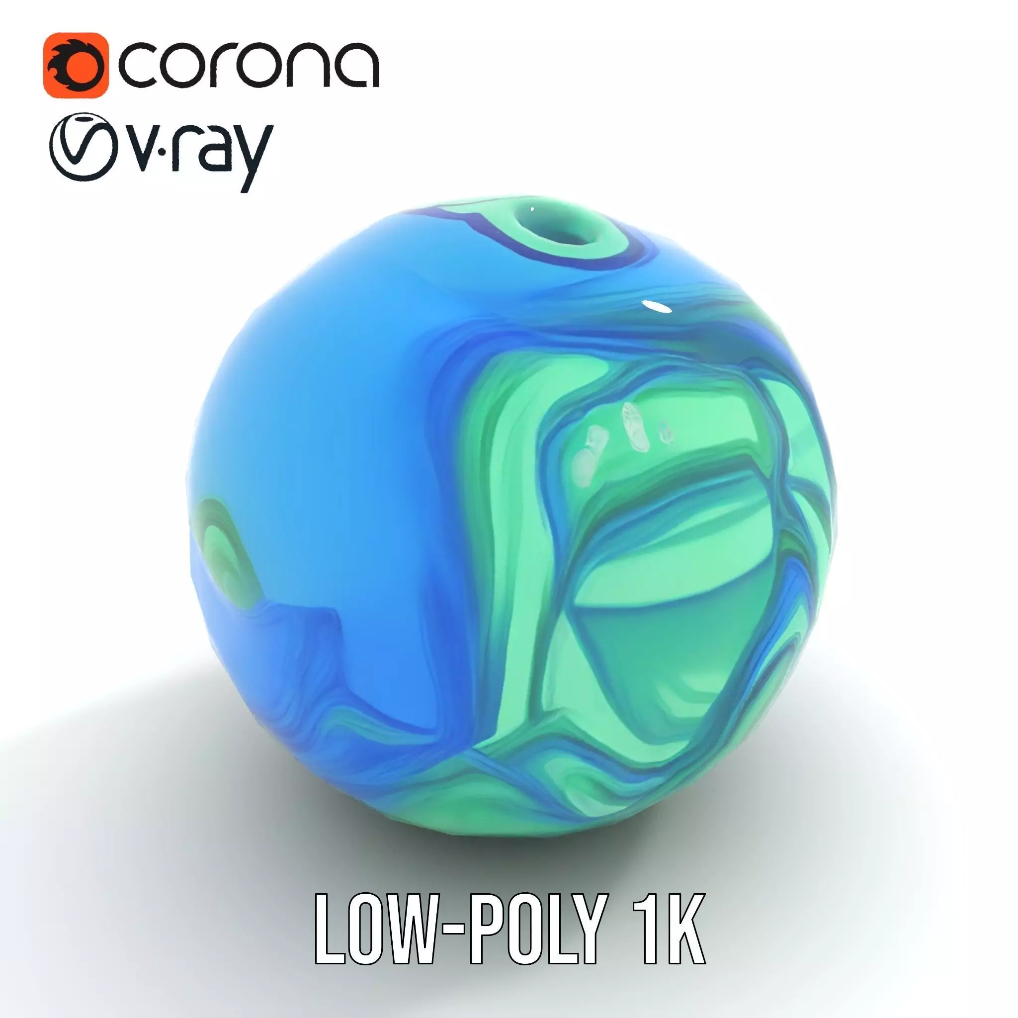 Aqua Glass Sphere model pack Texture_9