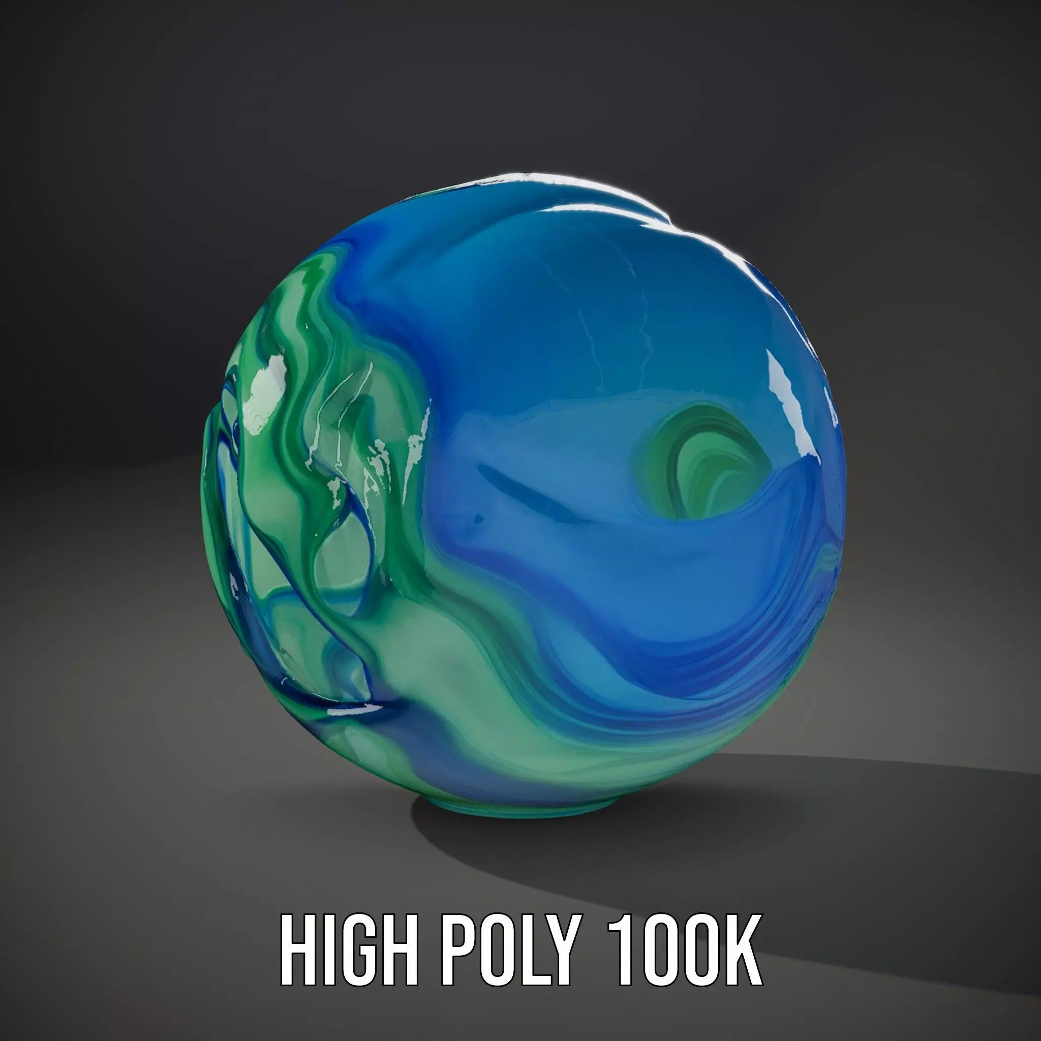 Aqua Glass Sphere model pack Texture_8