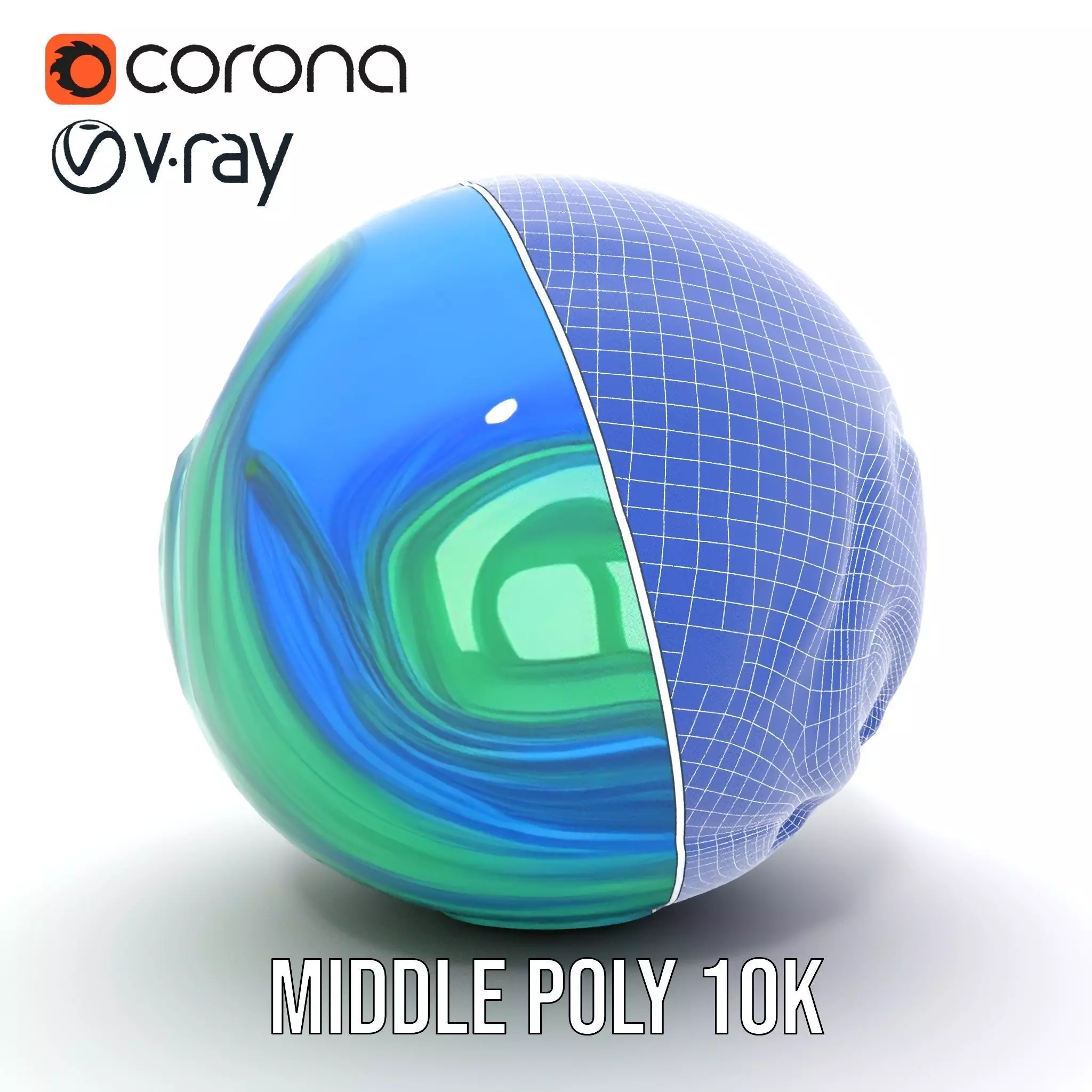 Aqua Glass Sphere model pack Texture_27