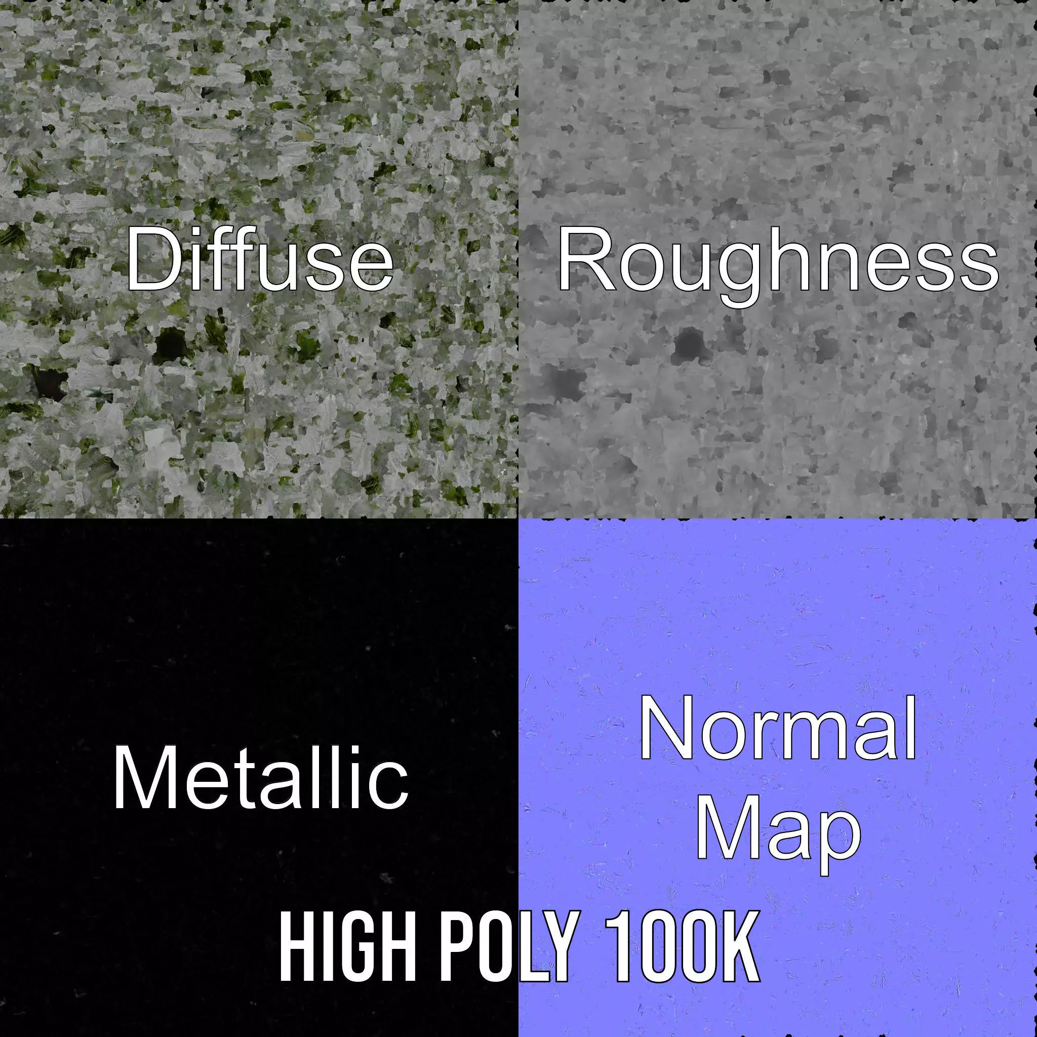 Lavender Fern model pack Low-poly 3D model_3