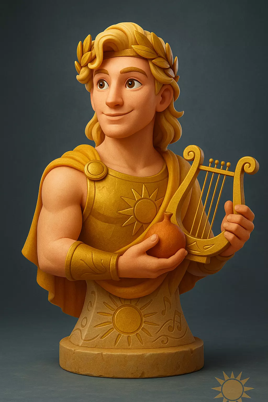 Apollo God of Light and Melody 3D print model