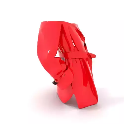 Vibrant Red Trench Coat model pack Low-poly 3D model Vibrant Red Trench Coat model pack Low-poly 3D model