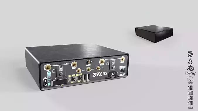 Klas TRX R2 Low-poly 3D model