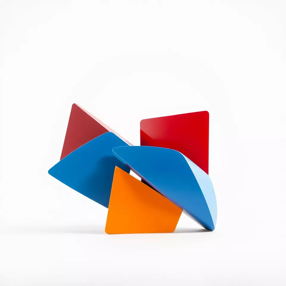 Vivid Geometric Shapes model pack Low-poly 3D model_2