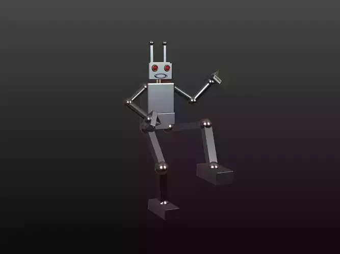 robot 3D model