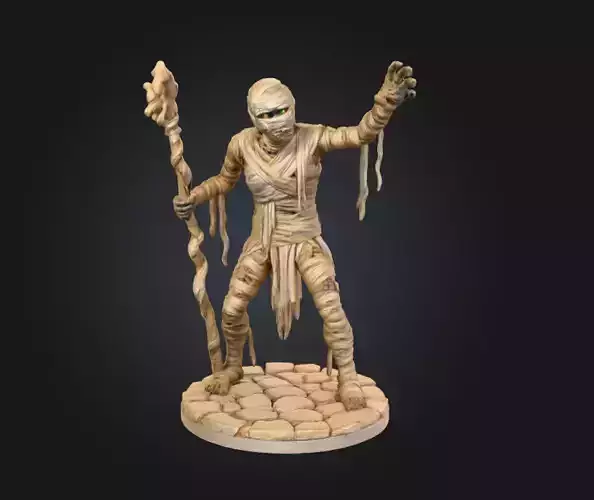Ancient Cursed Mummy 3D print model