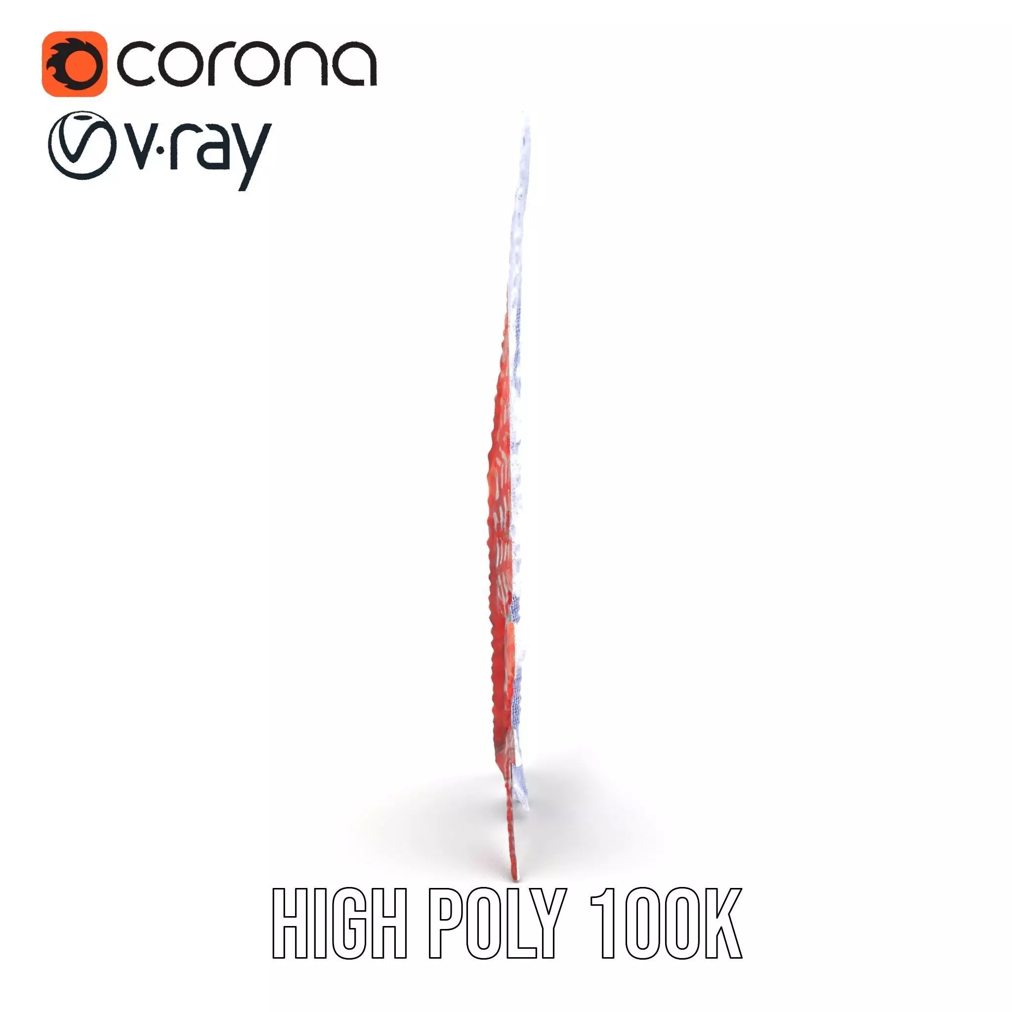 Red Fern model pack Low-poly 3D model_26