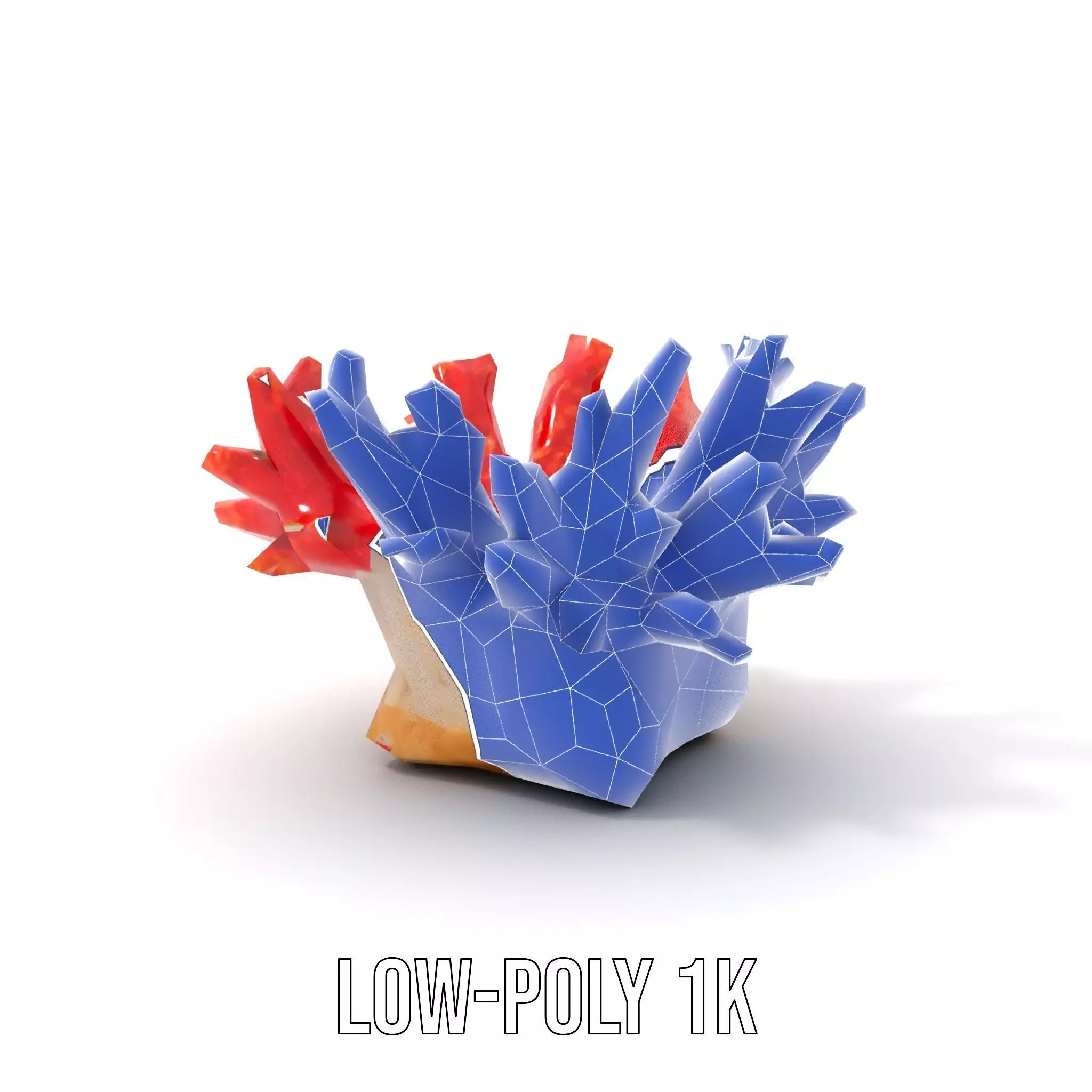 Vibrant Coral Reef model pack Low-poly 3D model_19