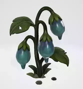 Leafy Plant 3D Model High Detail Prop 3D model
