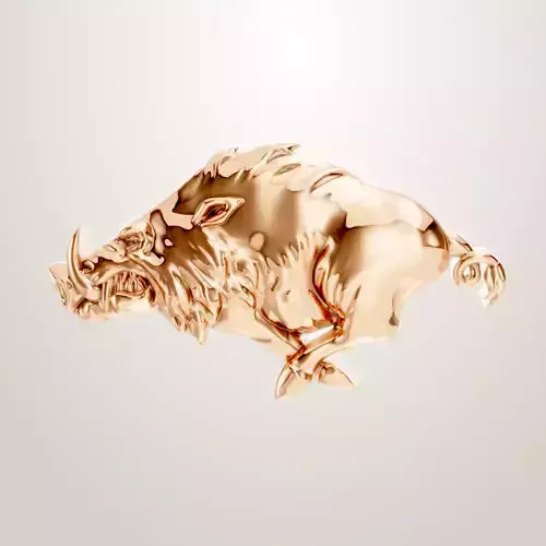 Large Razorback Pendant University of Arkansas