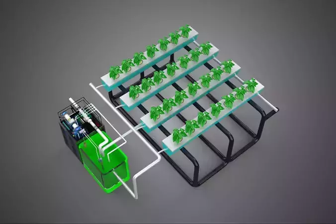 SMART IOT PH NUTRIENT CONTROL MONITOR NFT HYDROPONIC PLANT FARM